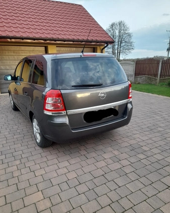 Opel Zafira cena 17000 przebieg: 208457, rok produkcji 2010 z Konin małe 29